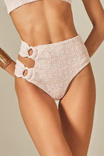 Carregar imagem no visualizador da galeria, Gallery: Empress Bottom Bottom Hoop Sloane Pink Tweed Texture