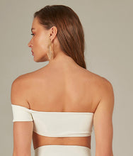 Carregar imagem no visualizador da galeria, Model Back: Empress Top Top Biquini Suzy Textura Flat Off White