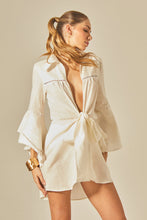 Carregar imagem no visualizador da galeria, Image 02: Empress Shirtdress Offwhite Camisa Claire
