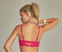 Carregar imagem no visualizador da galeria, Image 06: Empress Top Top Bikini Antigua Fuchsia Pink
