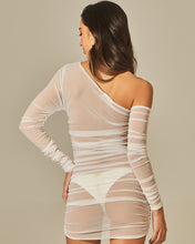 Carregar imagem no visualizador da galeria, Image 05: Empress Mini Dress Yasmin Dress White Tule

