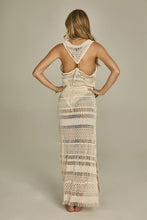 Carregar imagem no visualizador da galeria, Model Back: Empress Maxi Dresses Regata Dress Beige
